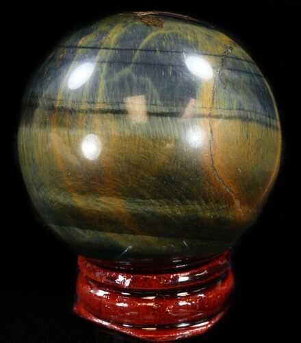 Top Quality Polished Tiger's Eye Sphere #37690